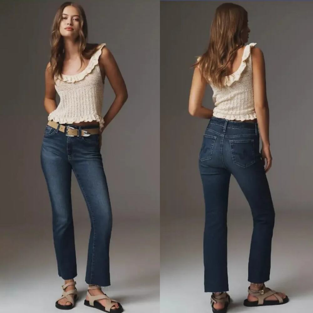 NWT AG Farrah Mid-Rise Bootcut Denim Jeans - Size 25 waist